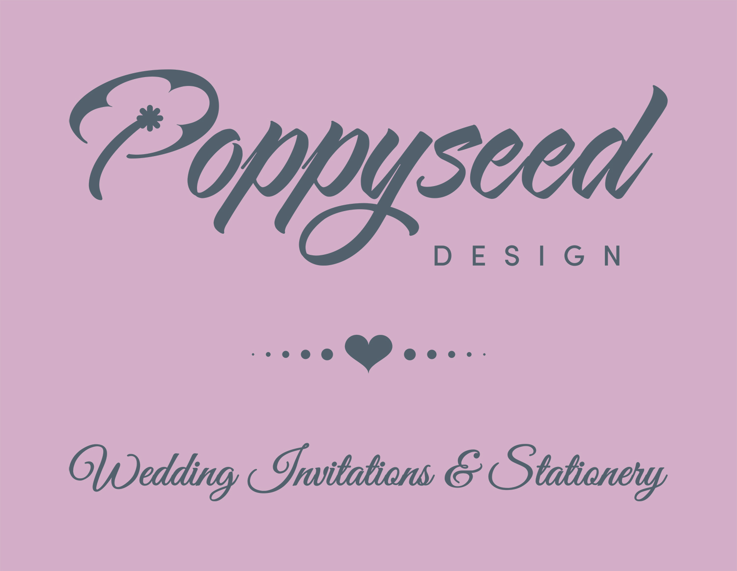 Poppyseed Design | Wedding Invitations and Stationery