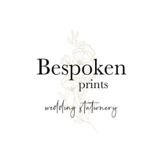 Bespoken Prints Wedding Stationery